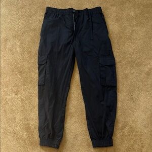 Men's Black Cargo Pants